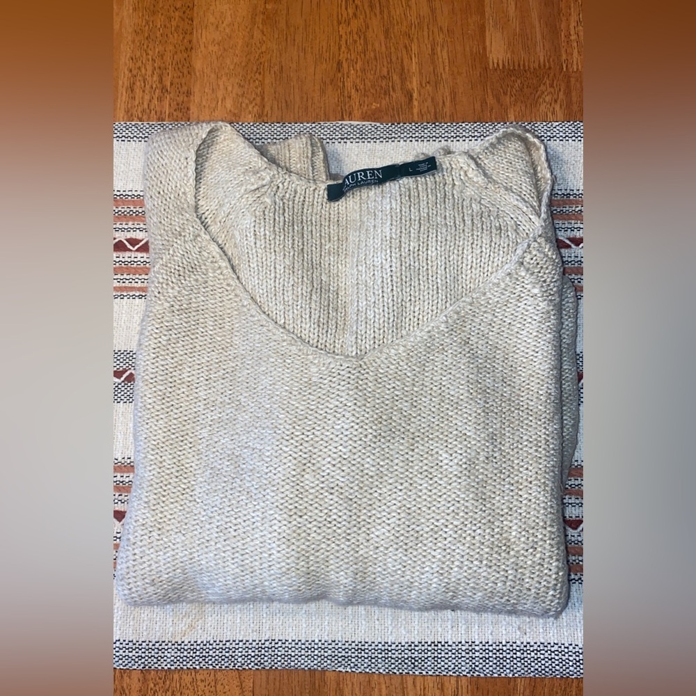 Ralph Lauren Beige Sweater